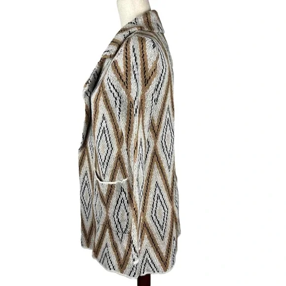 BY DESIGN Rocco Plaid Blazer Cardigan Women's Small - Picture 5 of 16